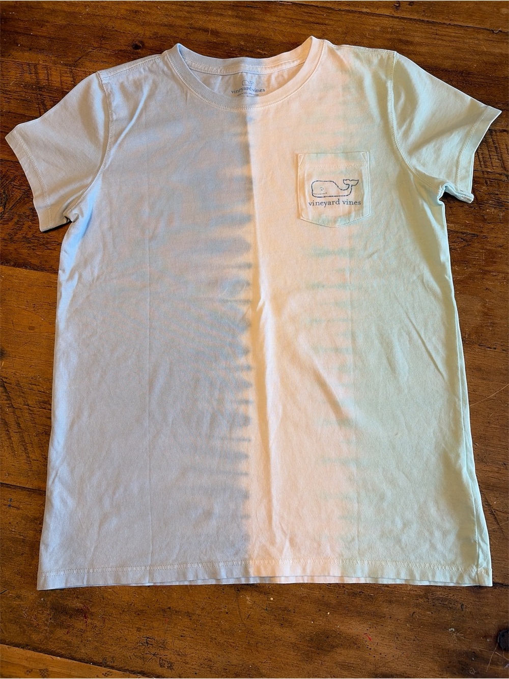 Vineyard Vines Kids White Pocket Tee with Whale Logo L (14)